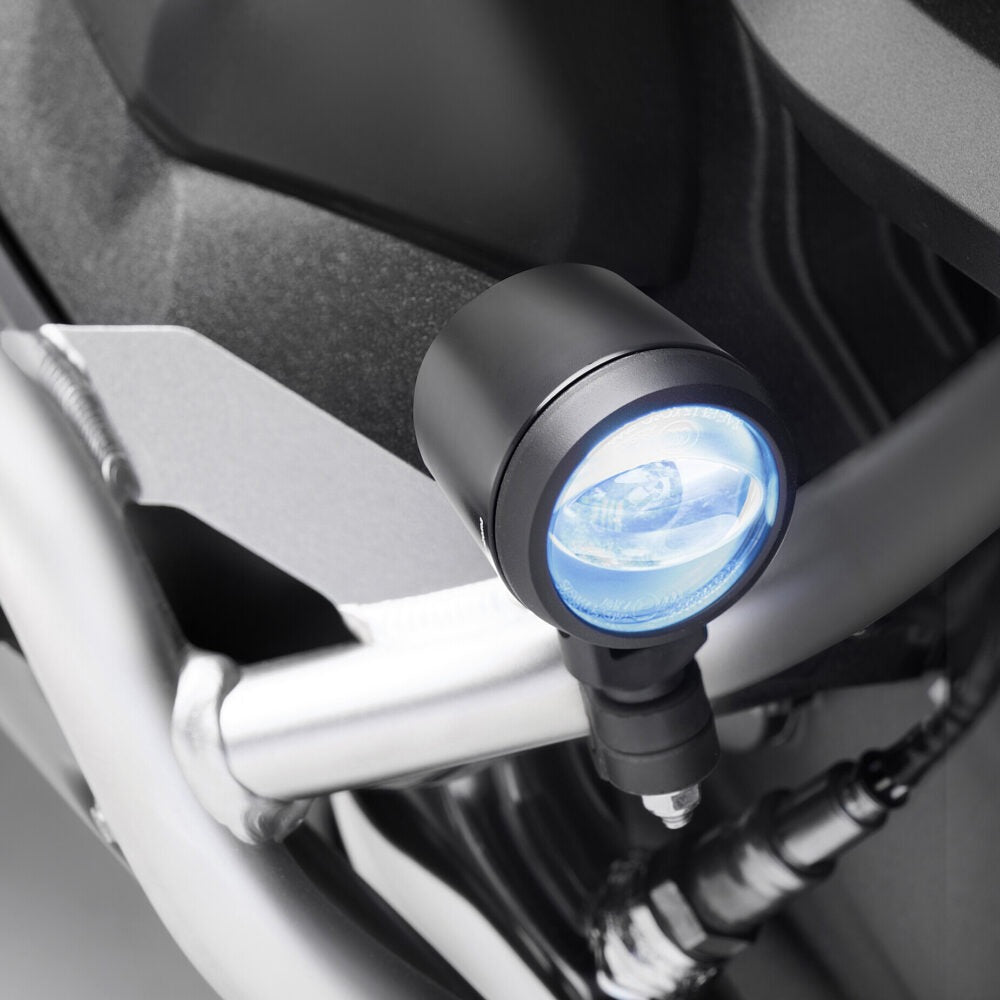 Rizoma LED Fog Auxiliary Lights Black for BMW R NineT Pure/Racer/Urban G/S/Scrambler 14-20