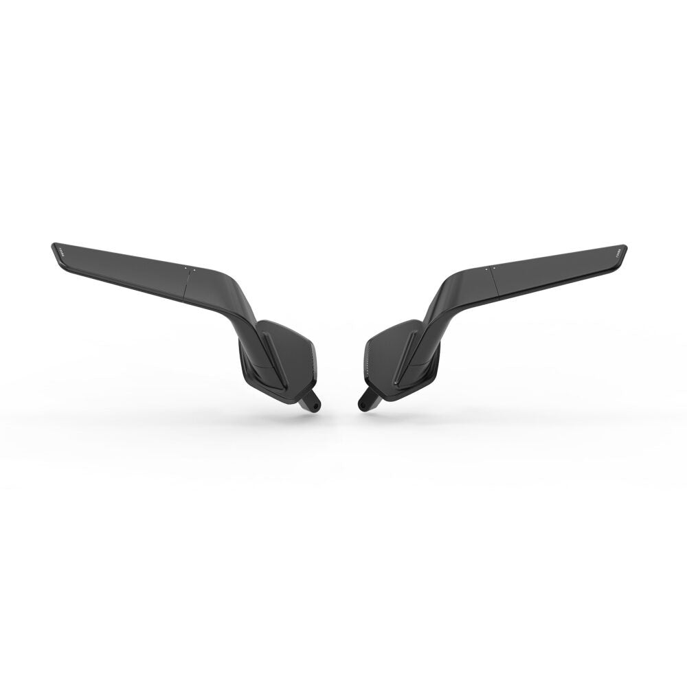 Rizoma R-BSS044B Stealth Mirrors Black for Supersport Models (Pair)