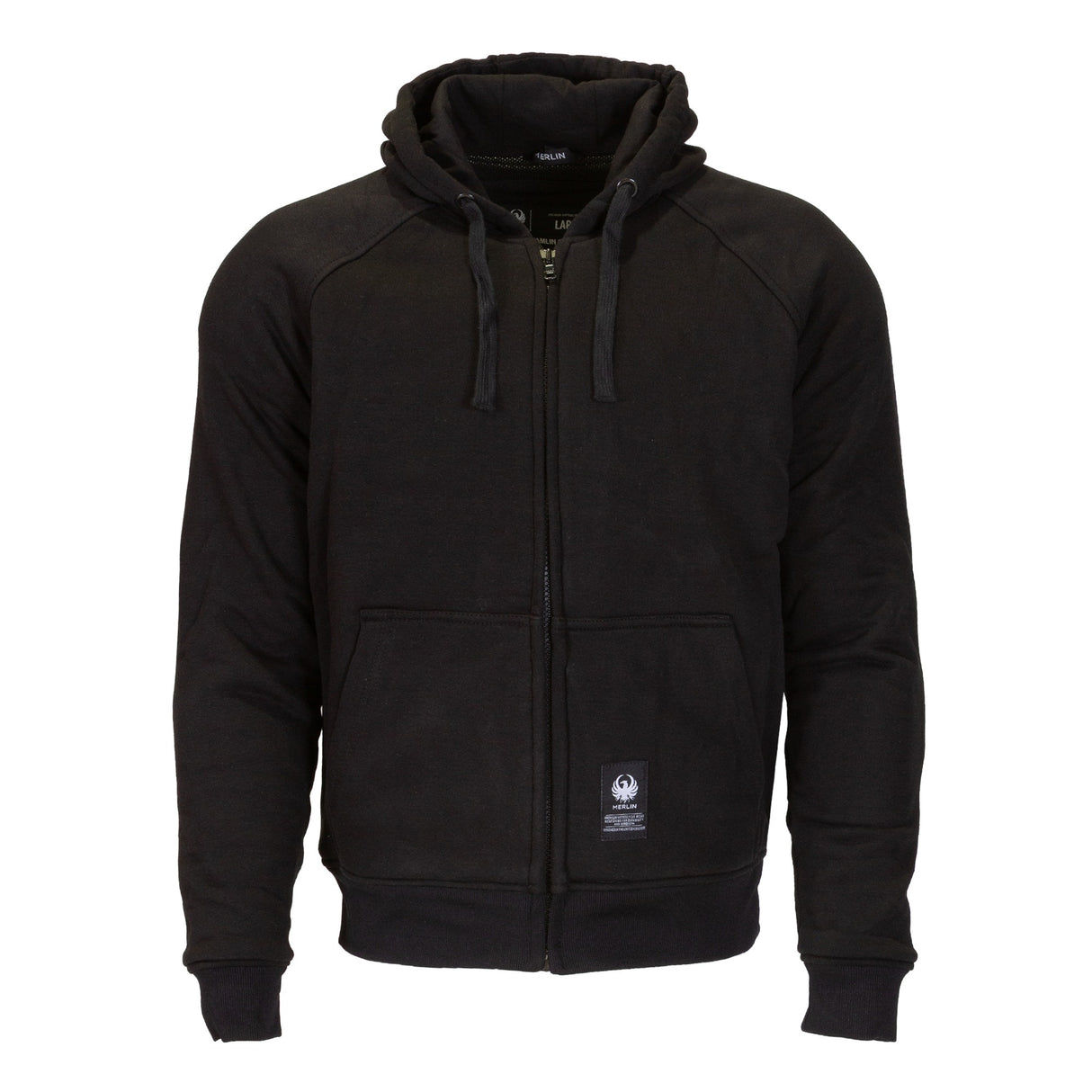 Merlin Hamlin 2 Black Textile Hoodie Jacket