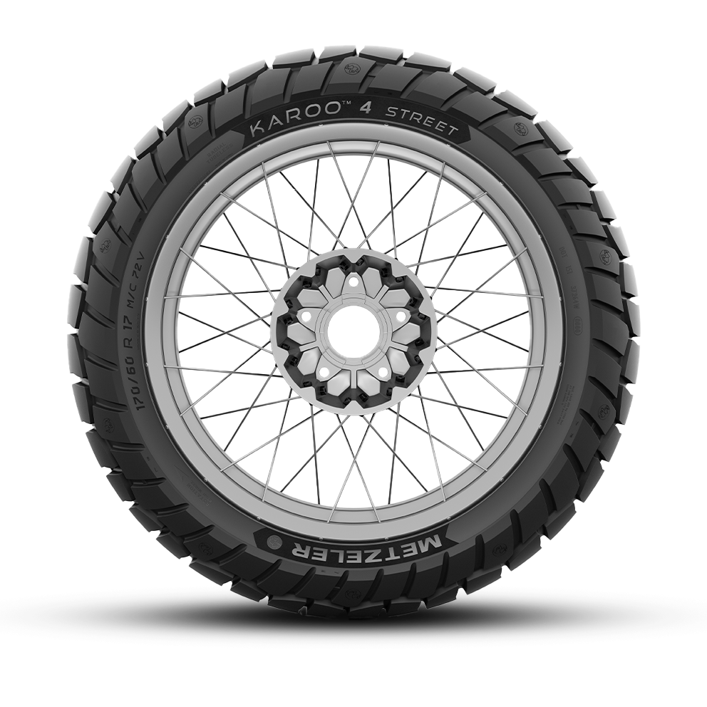 Metzeler Karoo 4 Street Rear Tyre 140/80 R-17 M/C 69V Tubeless