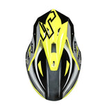 Just1 J39 Revo Matte Grey/Fluro Yellow/Black Helmet