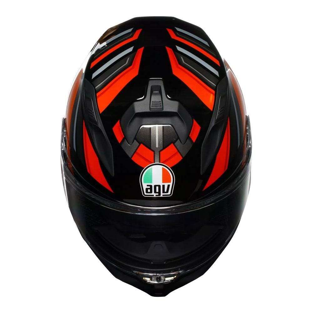 AGV K7 Taurax Black/Red Helmet