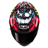 HJC RPHA 1 V2 Carbon Funky Diablo MC-8 Helmet
