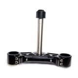 Kraus Motor Co KRA-ST-TT-12-B Wolf One Billet Bagger Bottom Triple Tree Clamp Black for Harley-Davidson Road Glide 15-23