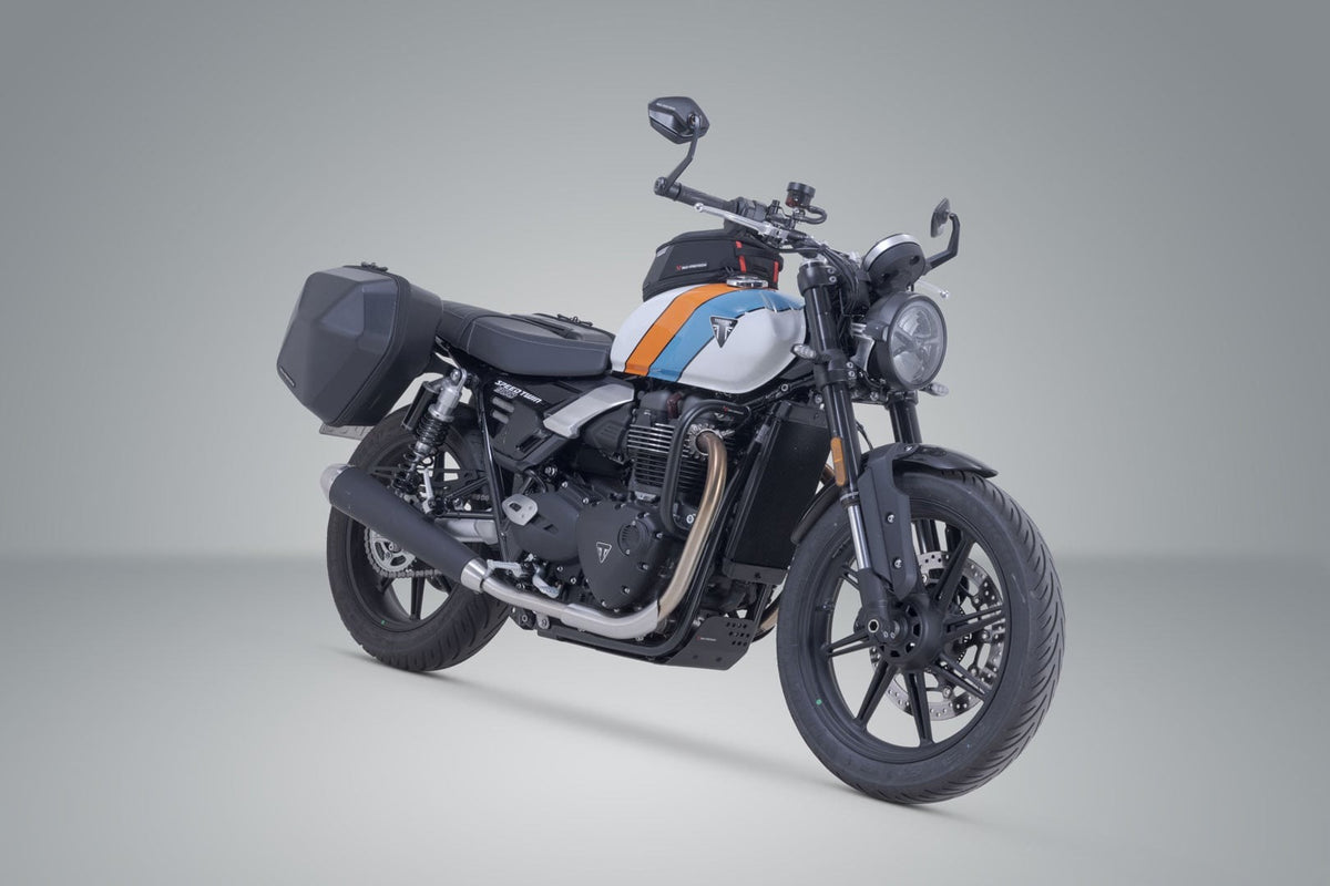 SW-Motech SW-BCHTA1166730100-B URBAN ABS 16.5/16.5L Side Case System for Triumph Speed Twin 900 24-Up