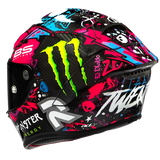 HJC RPHA 1 V2 Carbon Funky Diablo MC-8 Helmet