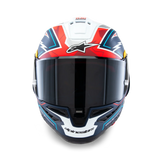 Alpinestars Supertech R10 Limited Edition Acosta Matte Blue/Red/White Helmet