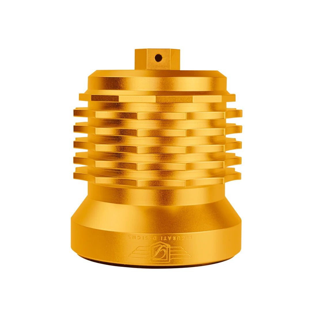 Figurati Designs FIG-FDP01-OILFIL-G Magnetic Reusable Oil Filter Gold for Harley-Davidson Milwaukee Eight 17-Up/Twin Cam 99-17/Evolution 84-99/Sportster 84-21
