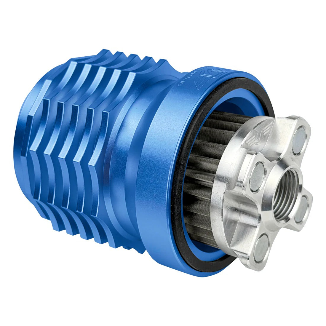 Figurati Designs FIG-FDP01-OILFIL-B Magnetic Reusable Oil Filter Blue for Harley-Davidson Milwaukee Eight 17-Up/Twin Cam 99-17/Evolution 84-99/Sportster 84-21