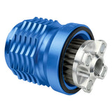 Figurati Designs FIG-FDP01-OILFIL-B Magnetic Reusable Oil Filter Blue for Harley-Davidson Milwaukee Eight 17-Up/Twin Cam 99-17/Evolution 84-99/Sportster 84-21