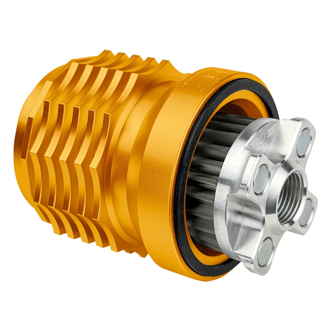 Figurati Designs FIG-FDP01-OILFIL-G Magnetic Reusable Oil Filter Gold for Harley-Davidson Milwaukee Eight 17-Up/Twin Cam 99-17/Evolution 84-99/Sportster 84-21