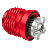Figurati Designs FIG-FDP01-OILFIL-R Magnetic Reusable Oil Filter Red for Harley-Davidson Milwaukee Eight 17-Up/Twin Cam 99-17/Evolution 84-99/Sportster 84-21