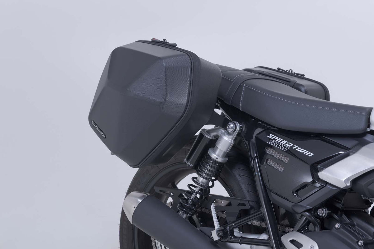 SW-Motech SW-BCHTA1166730100-B URBAN ABS 16.5/16.5L Side Case System for Triumph Speed Twin 900 24-Up