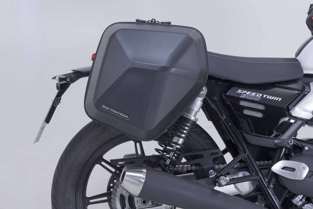 SW-Motech SW-BCHTA1166730100-B URBAN ABS 16.5/16.5L Side Case System for Triumph Speed Twin 900 24-Up