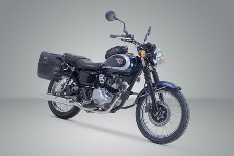 SW-Motech SW-BCHTA0830220000 Legend Gear Black Side Bag System for Kawasaki W230 24-Up