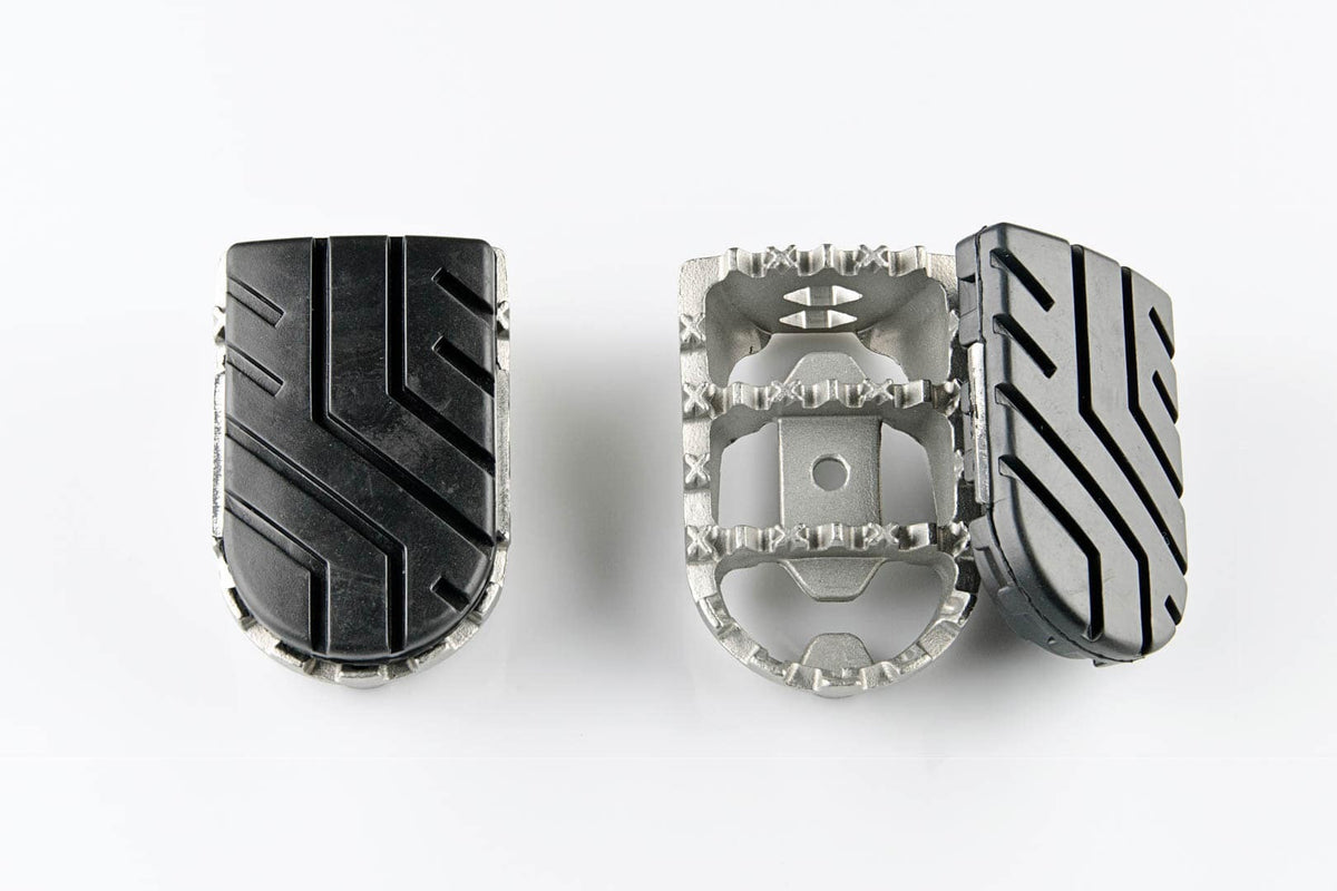 SW-Motech SW-FRS0501180200-S ION Footrest Mounting Kit Silver for Suzuki V-Strom 800 22-Up