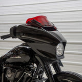 Klock Werks KKC-2310-0951 6.5" Flare Kolor Windshield Red for Harley-Davidson CVO Street Glide 23-Up/Street Glide 24-Up Models