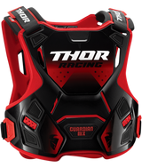 Thor 2026 Guardian MX Red/Black Youth Chest Guard