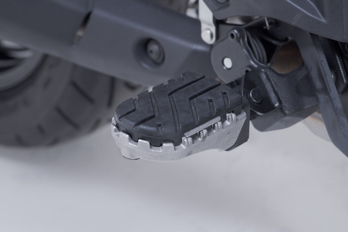 SW-Motech SW-FRS0501180200-S ION Footrest Mounting Kit Silver for Suzuki V-Strom 800 22-Up