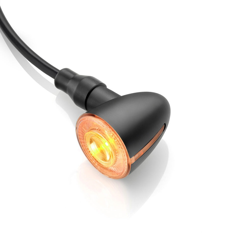 Rizoma R-TS160B Iride Turn Signals Black (Pair)