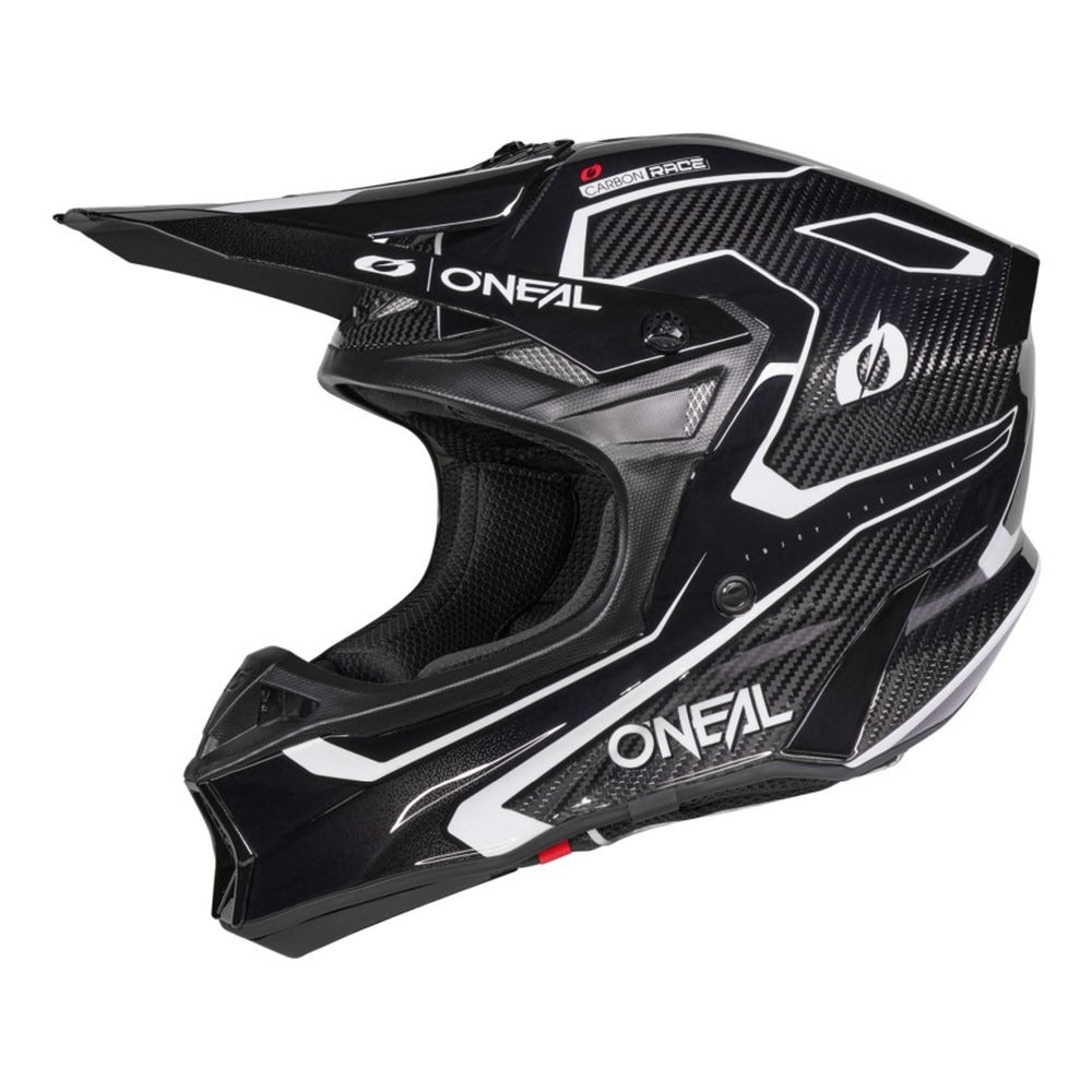 Oneal 2027 10 SRS Carbon Race V.27 Black/White Helmet
