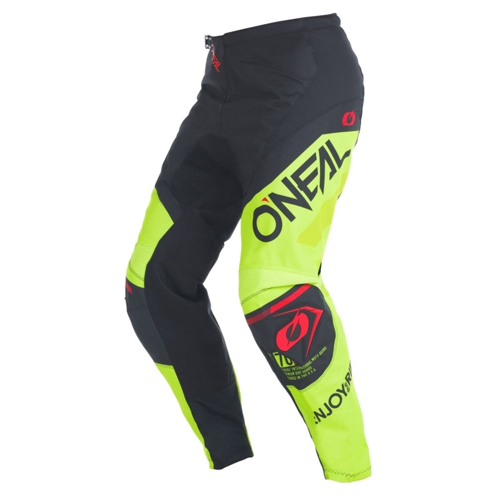 Oneal 2027 Element Factor Black/Neon Youth Pants