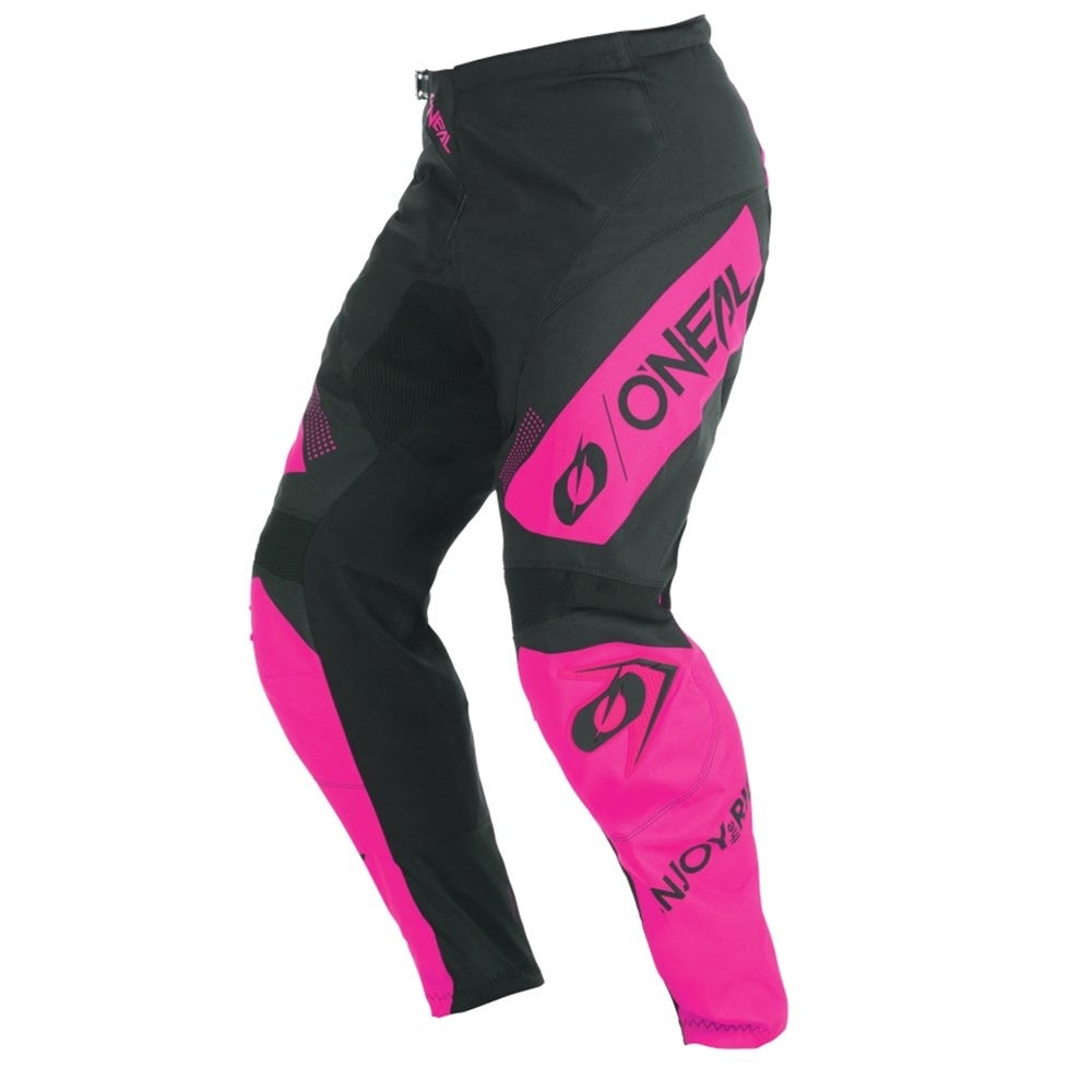 Oneal 2027 Element Racewear Black/Pink Youth Girls Pants