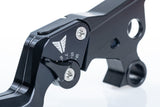 Muller Motorcycle AG MUL-150-40 Adjustable Levers Black for Harley-Davidson CVO Touring 23-Up/Street Glide/Road Glide 24-Up