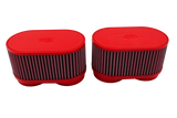 BMC FM2922 Universal Dual Oval Pod Air Filters w/61mm Inlets