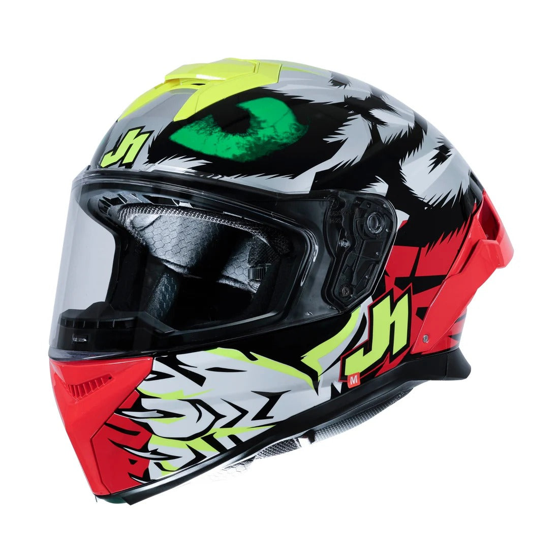 Just1 J-STR Demonic Gloss Red/Yellow/Black Helmet