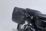 SW-Motech SW-BCHTA0830220000 Legend Gear Black Side Bag System for Kawasaki W230 24-Up