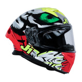 Just1 J-STR Demonic Gloss Red/Yellow/Black Helmet