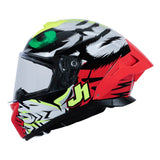 Just1 J-STR Demonic Gloss Red/Yellow/Black Helmet