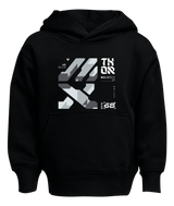 Thor 2025 Forge Black Youth Pullover Hoodie