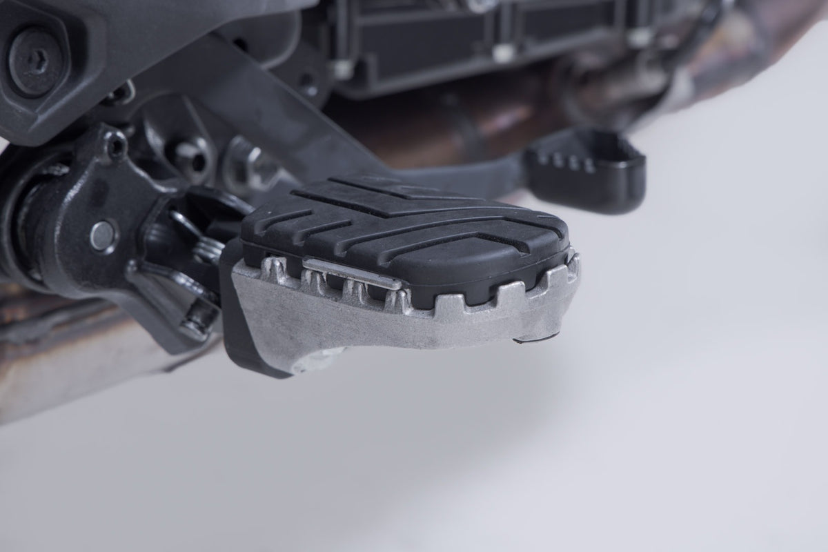 SW-Motech SW-FRS0501180200-S ION Footrest Mounting Kit Silver for Suzuki V-Strom 800 22-Up