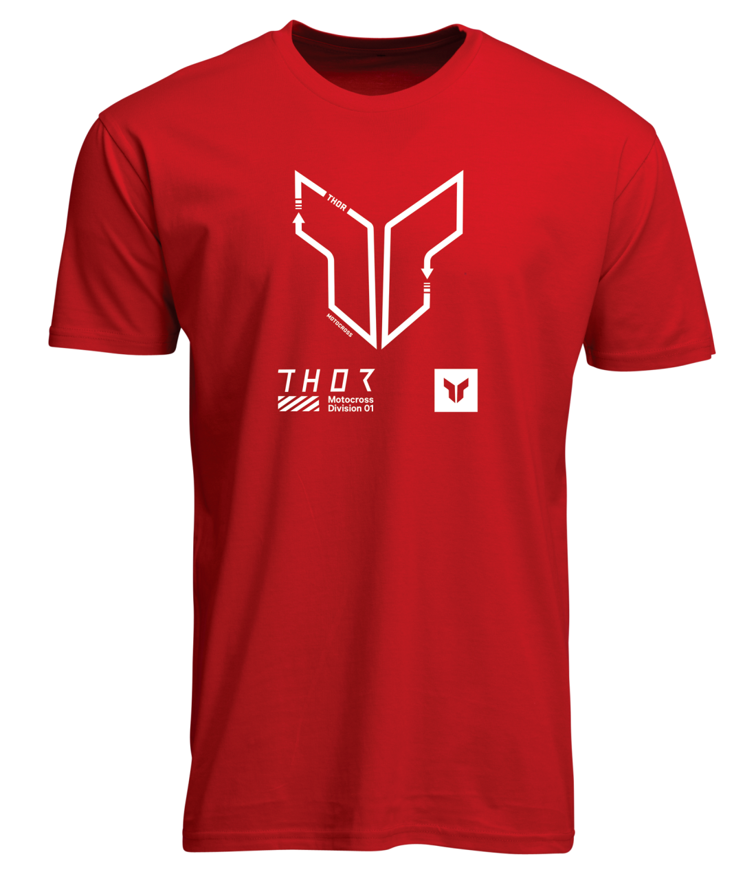 Thor 2025 Trax Red Tee