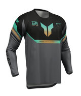 Thor 2026 Launchmode Air Raptor Black/Charcoal Jersey