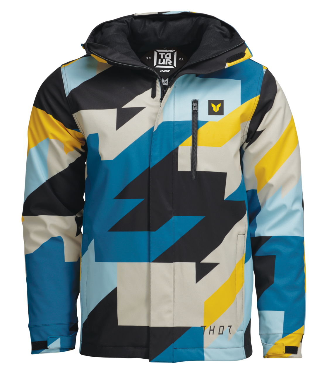 Thor 2026 Tour Brave Blue/Yellow Heavyweight Jacket