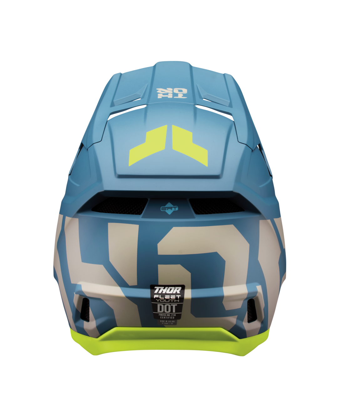 Thor 2026 Fleet Forge Matte Blue Youth Helmet