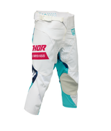 Thor 2026 Launchmode Bleach White/Aqua Youth Pants