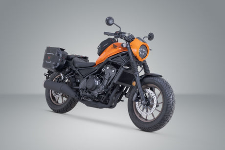 SW-Motech SW-BCSYS0188732000 SysBag WP V-LOC 11/11L Side Bag System for Honda CMX500 Rebel 16-Up/Rebel 300 23-Up
