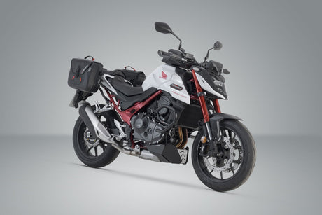 SW-Motech SW-BCSYS0197131000-B SysBag WP M/S Black Side Bag System for Honda CB750 Hornet 22-Up