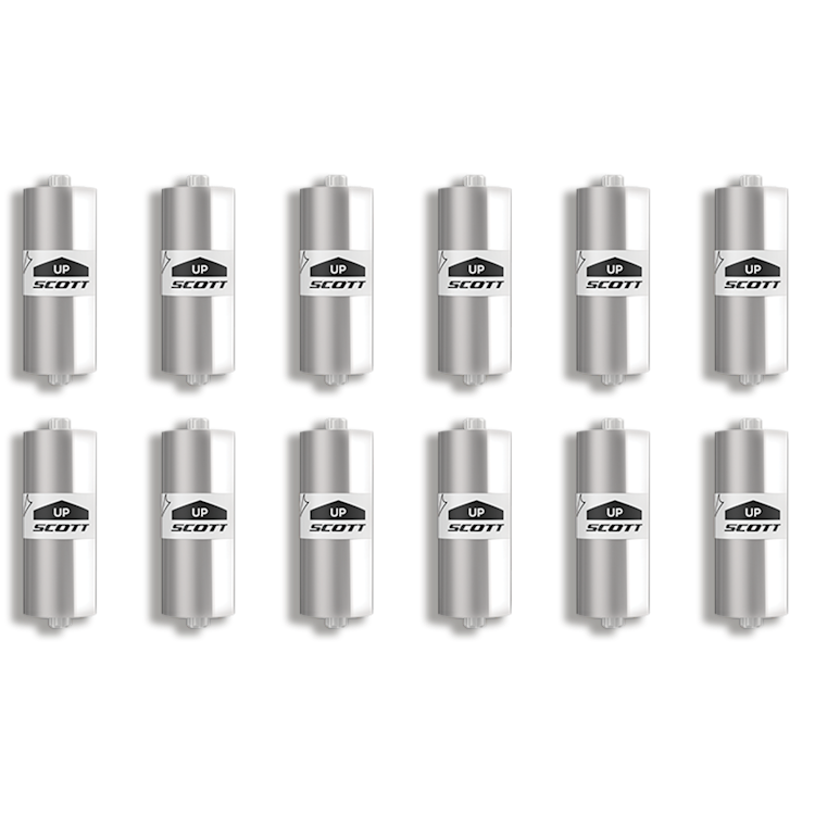 Scott Replacement WFS50 Roll-Off Refills for Prospect/Fury Goggles (12 Pack)