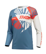 Thor 2025 Sector Split Blue Steel/Vintage White Womens Jersey