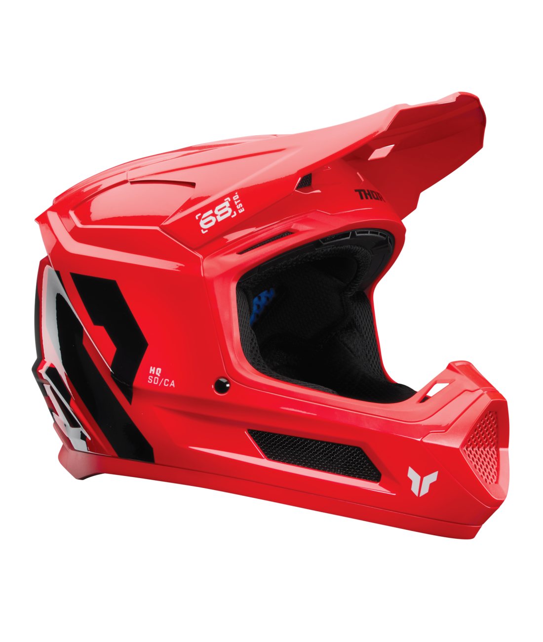 Thor 2026 Fleet Forge Gloss Red Youth Helmet