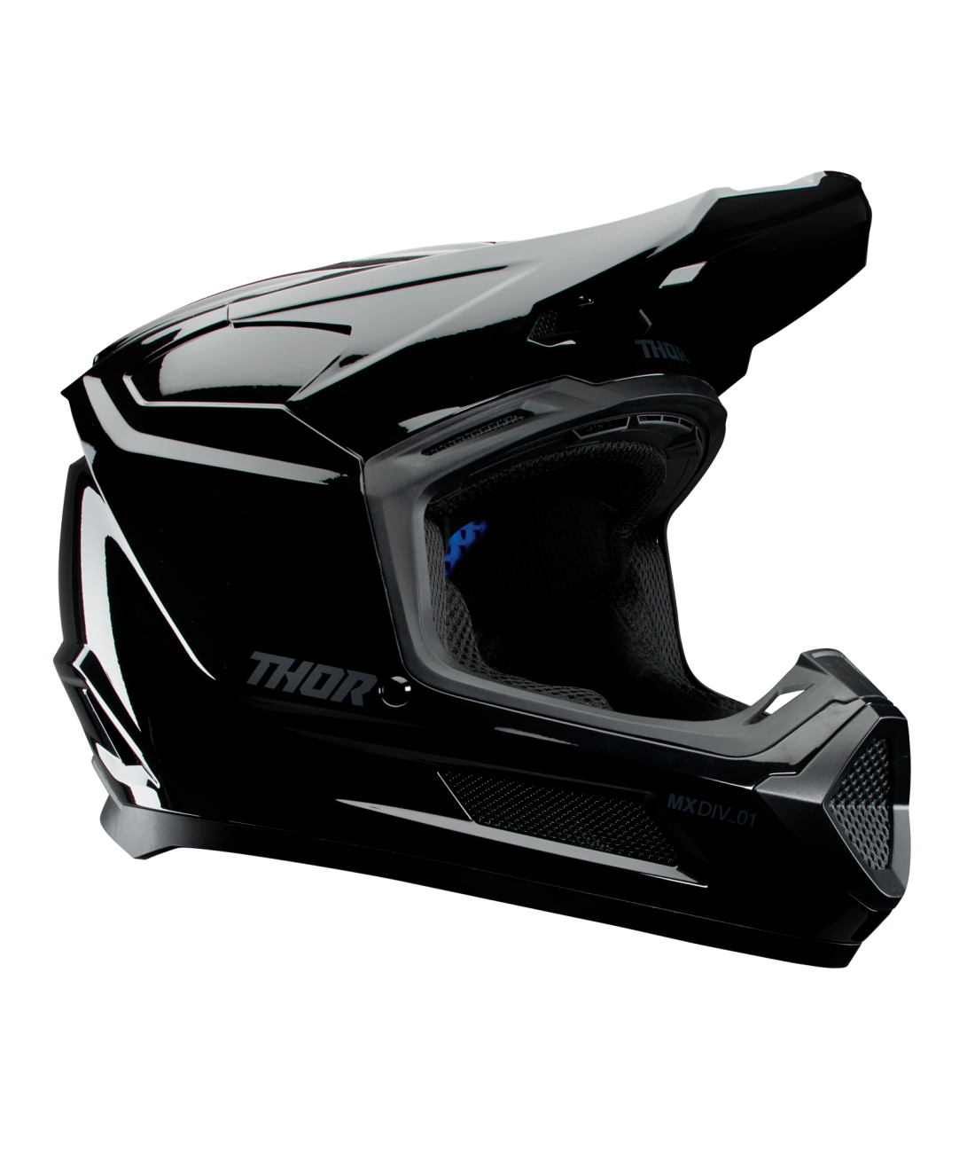 Thor 2026 Fleet Splat Gloss Black Youth Helmet