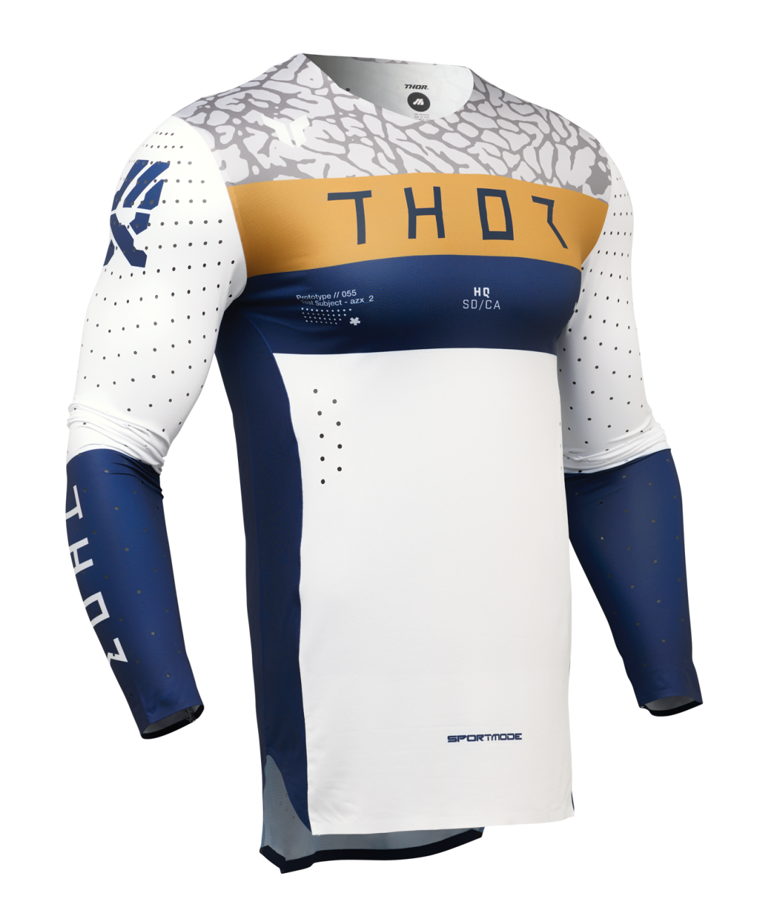 Thor 2025 Sportmode Bravo Navy/White Jersey