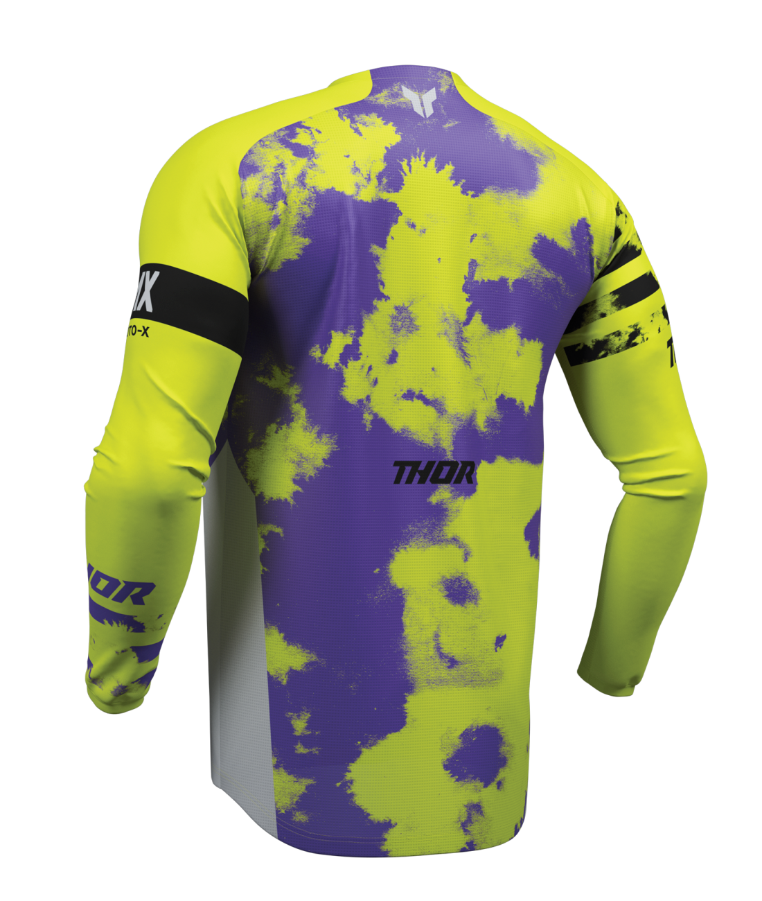 Thor 2026 Launchmode Bleach Grey/Acid Youth Jersey