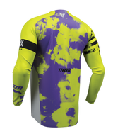 Thor 2026 Launchmode Bleach Grey/Acid Youth Jersey