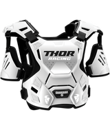Thor 2026 Guardian White Youth Chest Guard